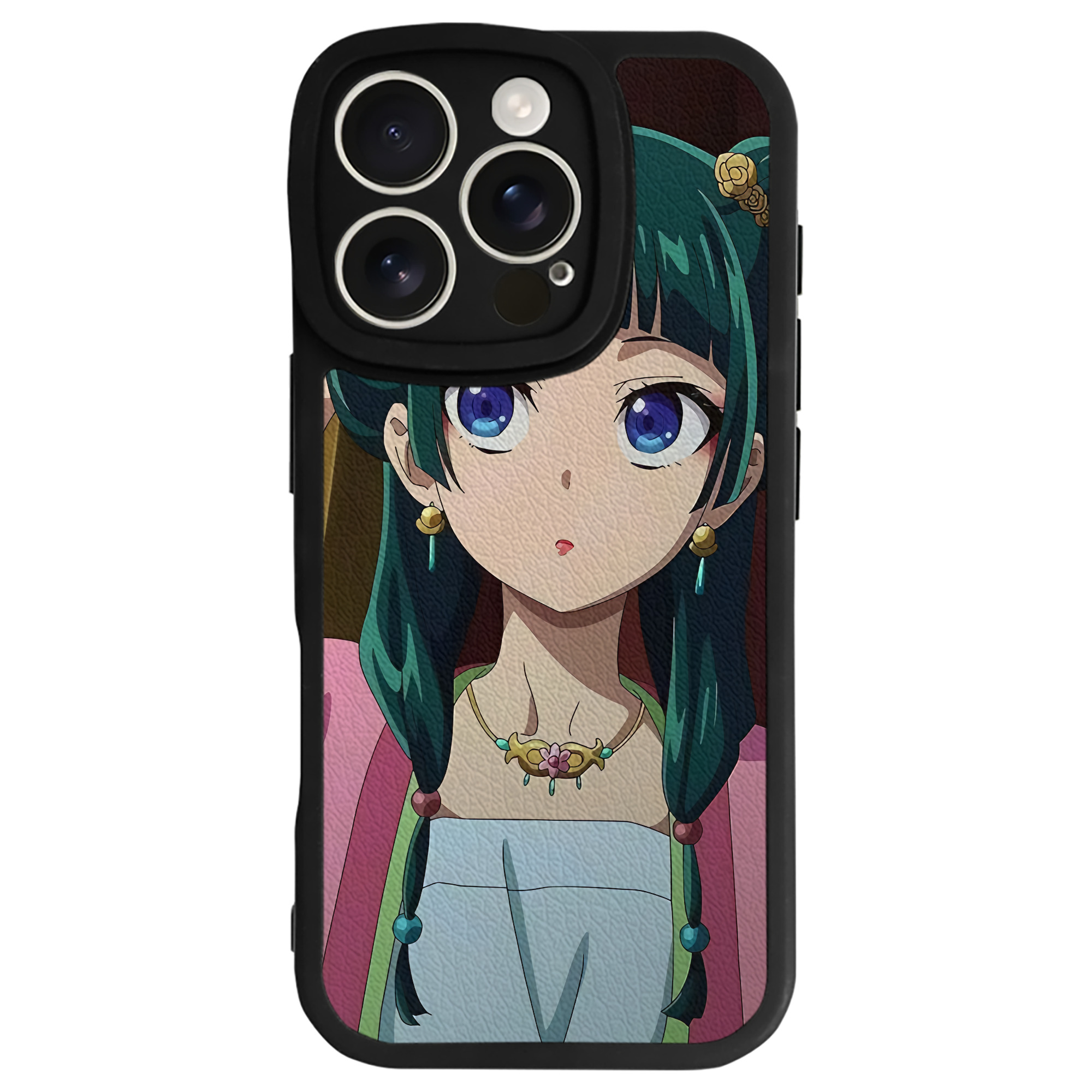 薬屋のひとりごと The Apothecary Diaries 【iPhone 16シリーズ対応】シリコンスマホケース（レザー調） 材質：シリコン